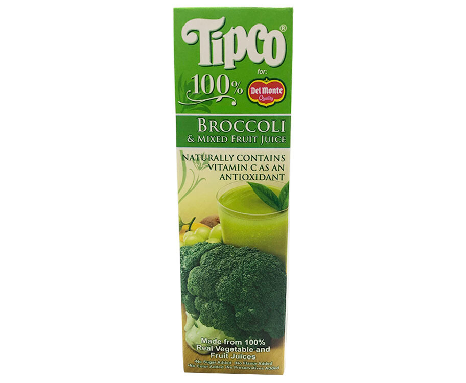 Tipco for Del Monte 100 Broccoli & Mixed Fruit Juice 1L