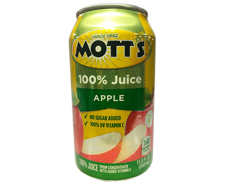 Mott's 100 Apple Juice 340mL