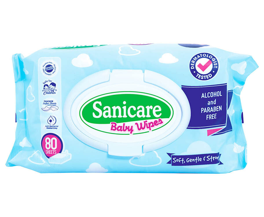 sanicare baby wipes