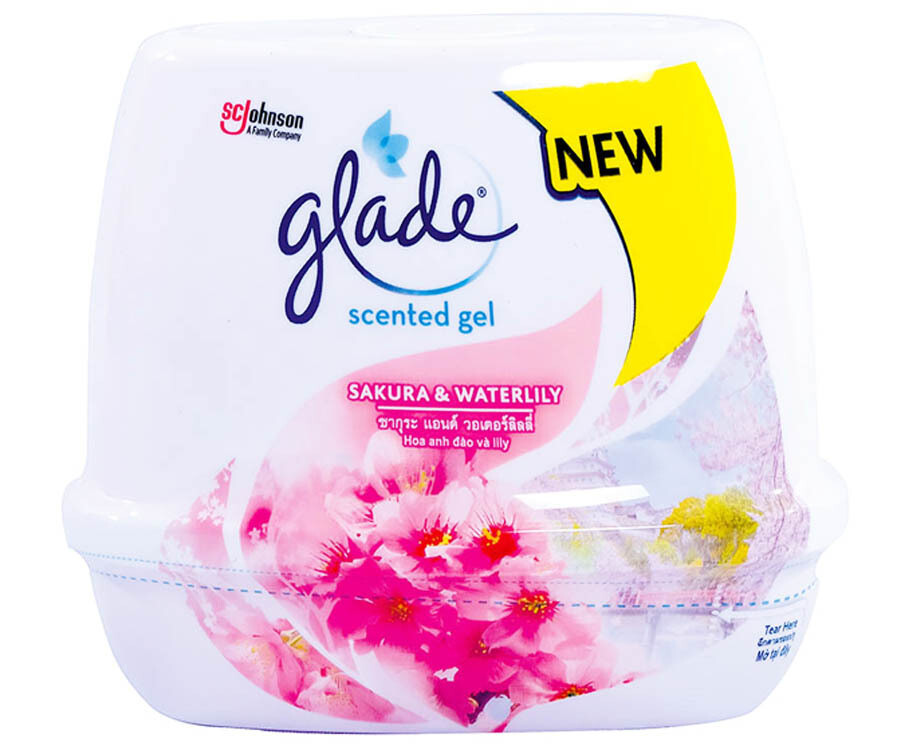 Glade Scented Gel Sakura &amp; Waterlily 180g