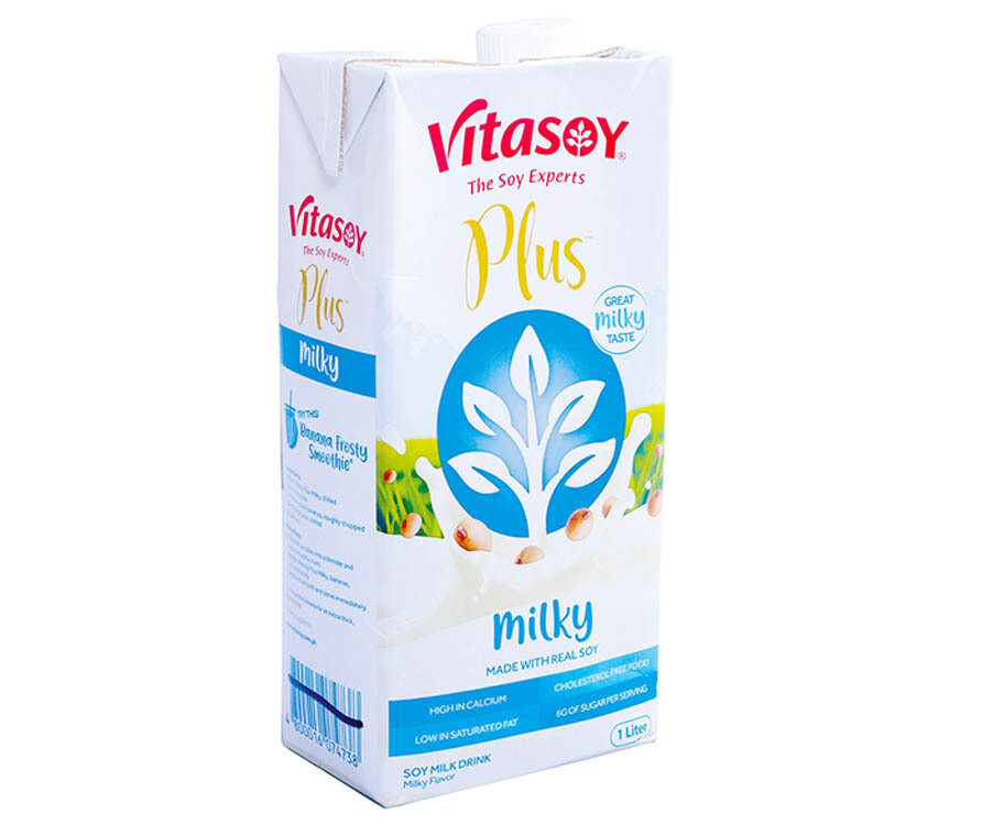 Vitasoy Plus Soy Milk Drink Milky Flavor 1L