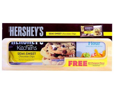 Hershey's Semi-Sweet Chocolate Chips + Free All-Purpose Flour
