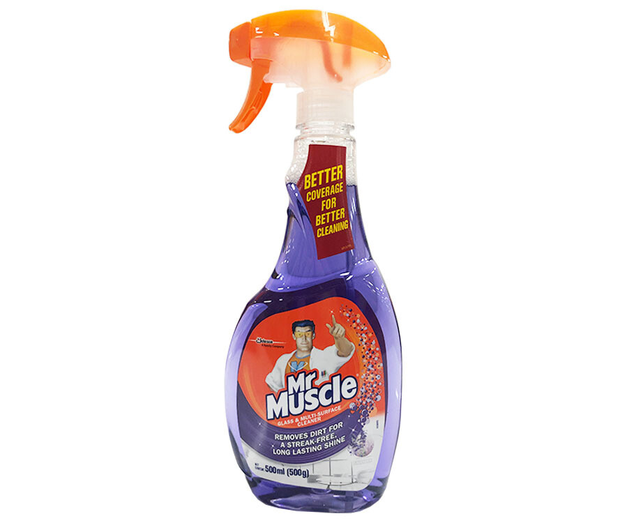 Mr. Muscle Glass & MultiSurface Cleaner Lavender 500mL (500g)