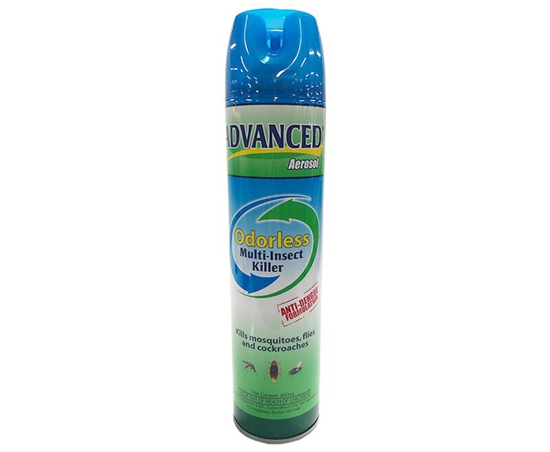 Advanced Aerosol Odorless Multi-Insect Killer 600mL