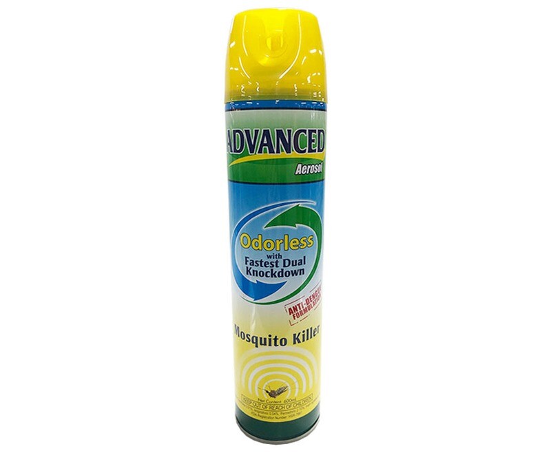 Advanced Aerosol Odorless with Fastest Dual Knockdown 600mL