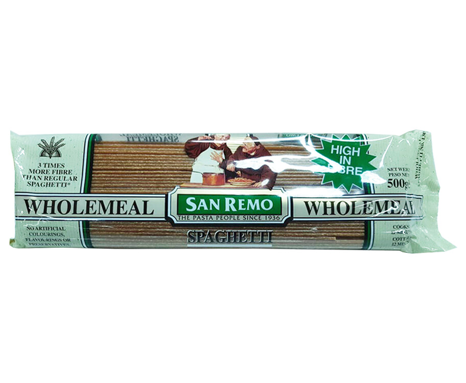 San Remo Spaghetti Wholemeal 500g