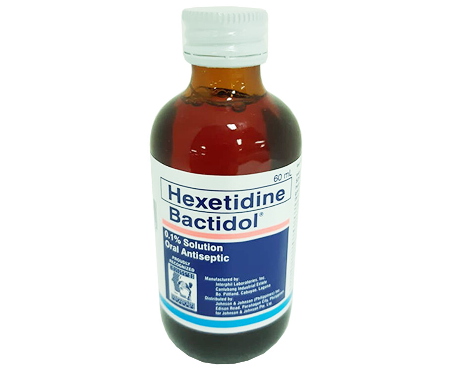 Hexetide Bactidol Oral Antiseptic 60mL