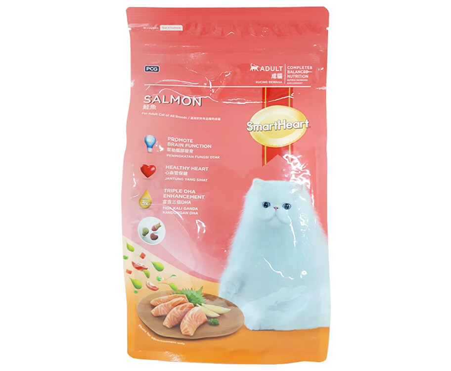 SmartHeart Salmon Adult Cat 1.2kg