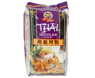 Fat & Thin Thai Noodles (Thick) 400g