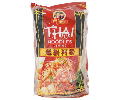 Fat & Thin Thai Noodles (Thin) 400g