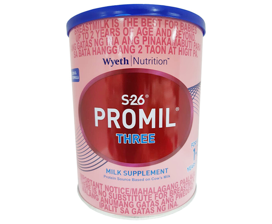 Wyeth Nutrition S-26 Promil Three Milk Supplement For Kids 1-3 Years Old 900g