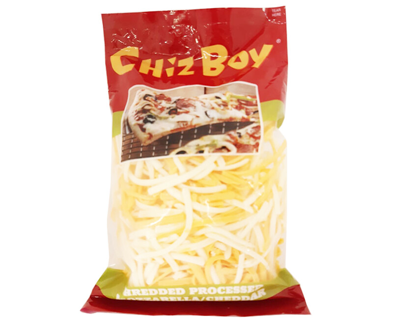 Chiz Boy Shredded Processed Mozzarella/ Cheddar 350g