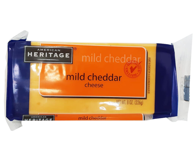 American Heritage Mild Cheddar Cheese 8oz (226g)