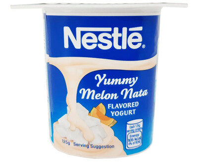 Nestlé Yummy Melon Nata Flavored Yogurt 125g