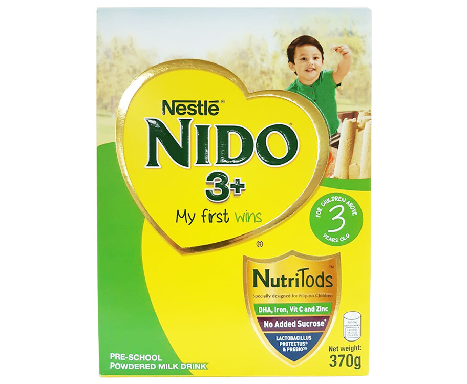 Nestlé Nido 3+ Pre-School Powdered Milk Drink 370g