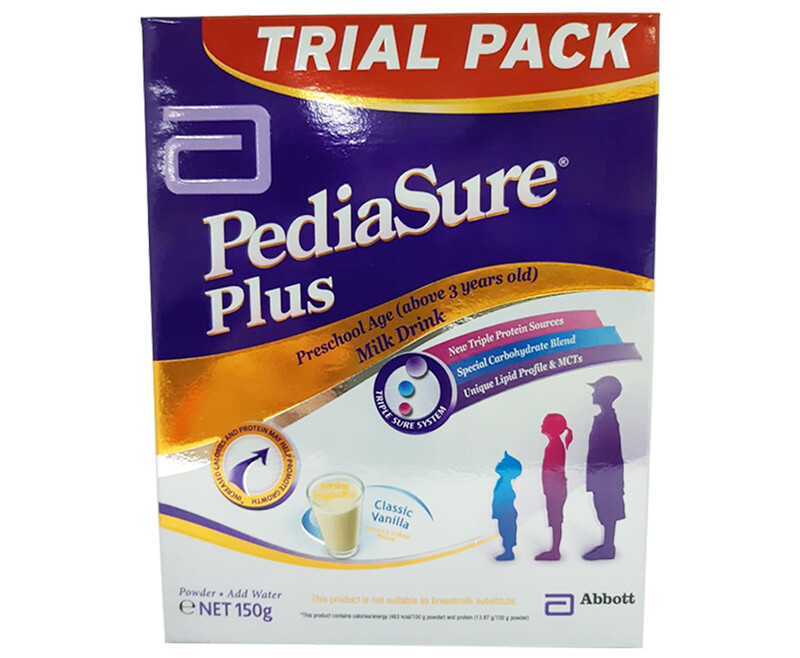 Abbott PediaSure Plus Milk Drink Above 3 Years Old Classic Vanilla 150g