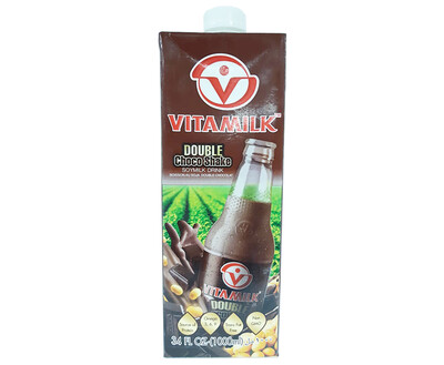 Vitamilk Double Choco Shake Soy Milk Drink 1L