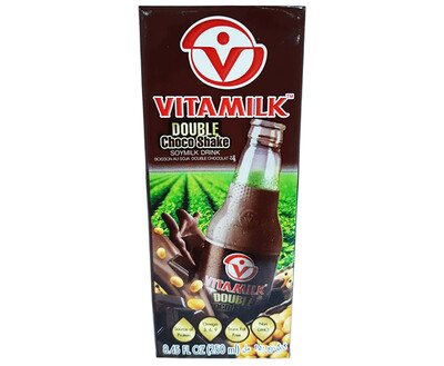 Vitamilk Double Choco Shake Soy Milk Drink 250mL