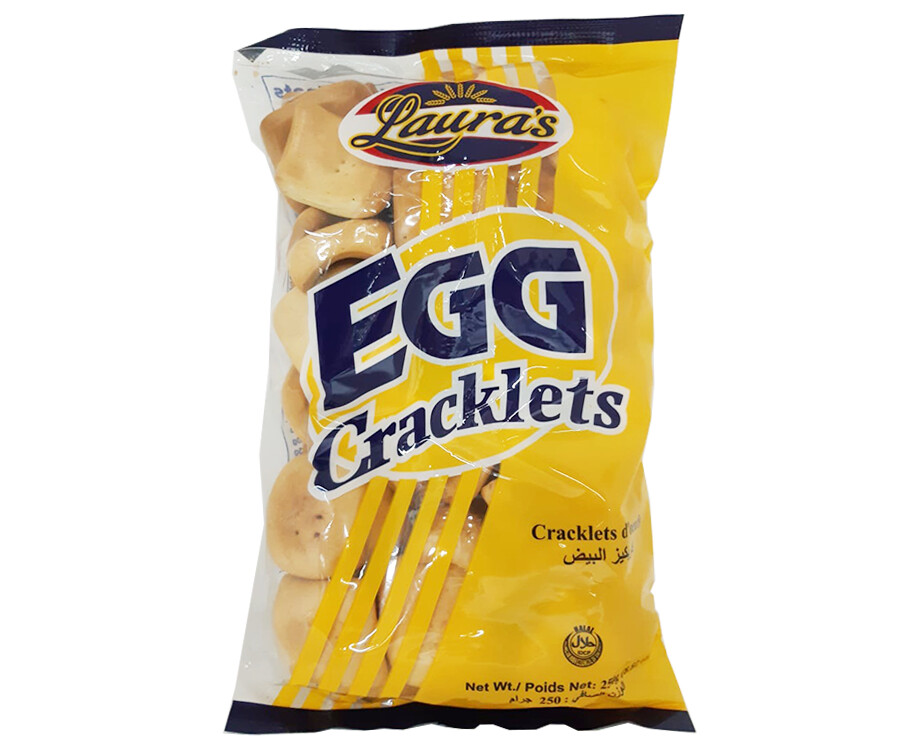 Laura&#39;s Egg Cracklets 250g (8.82 Oz)