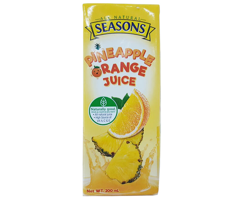 All Natural Seasons Pineapple Orange Juice 200mL