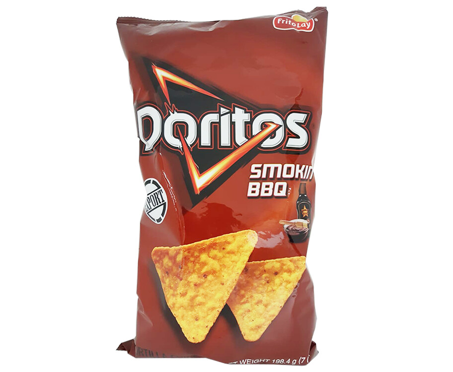 FritoLay Doritos Tortilla Chips Smokin' BBQ 7oz (198.4g)