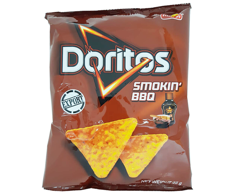 FritoLay Doritos Tortilla Chips Smokin' BBQ 65g
