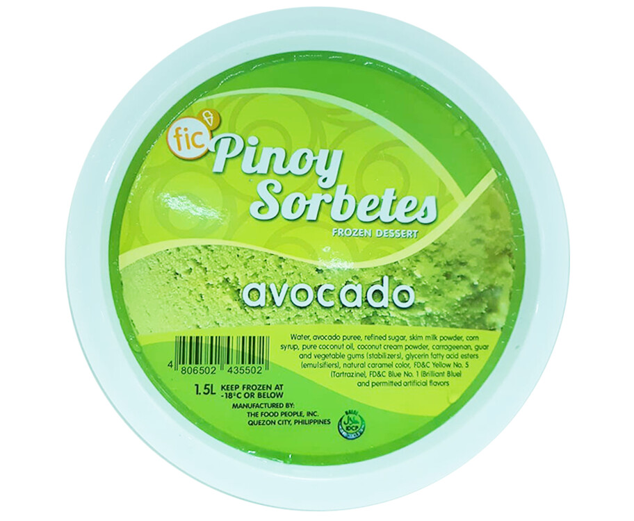 FIC Pinoy Sorbetes Avocado 1.5L