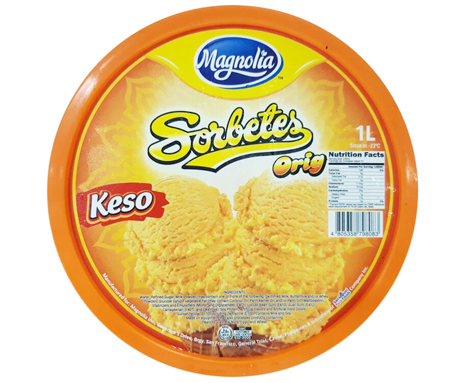 Magnolia Keso Sorbetes Orig 1L