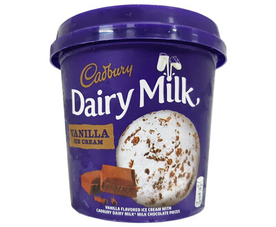 Cadbury Dairy Milk Vanilla Ice Cream 450mL