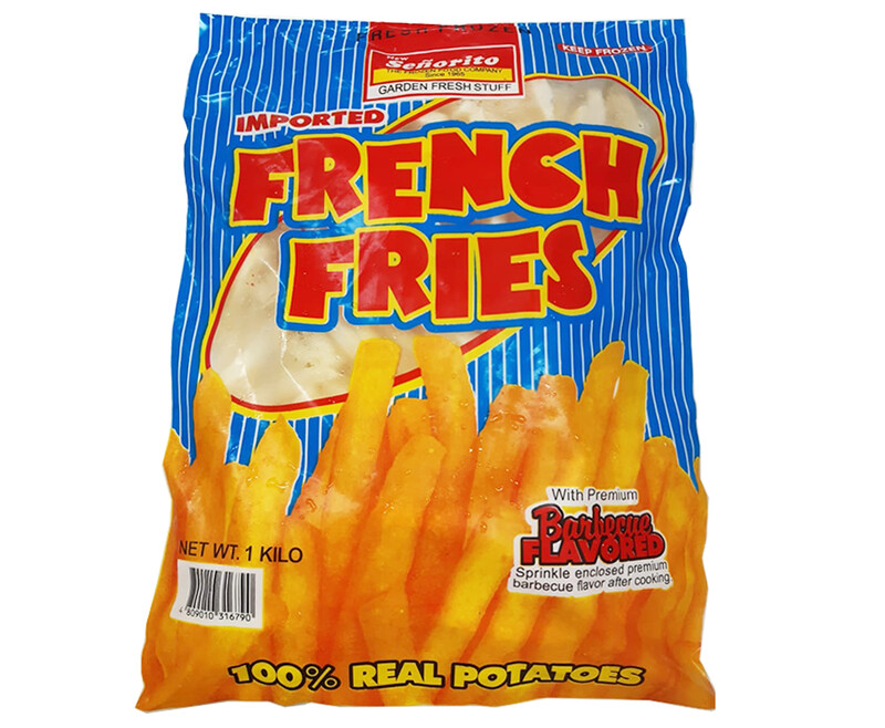 New Señorito Imported French Fries with Premium Barbecue Flavor 1kg