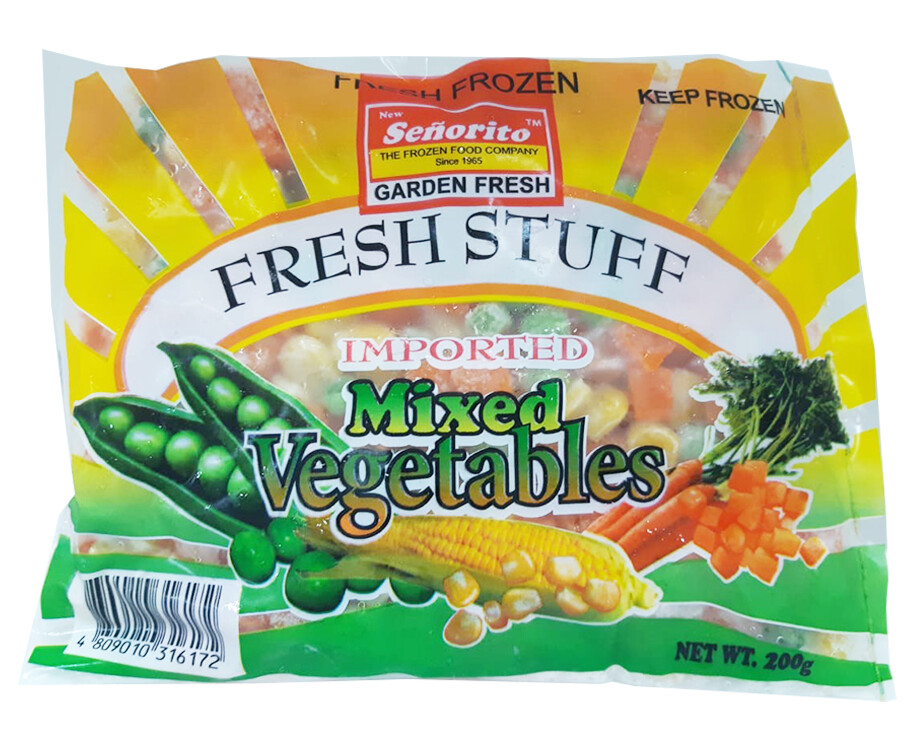 New Señorito Imported Mixed Vegetables 200g