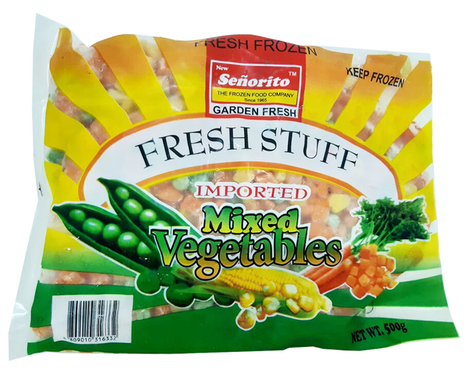 New Señorito Imported Mixed Vegetables 500g