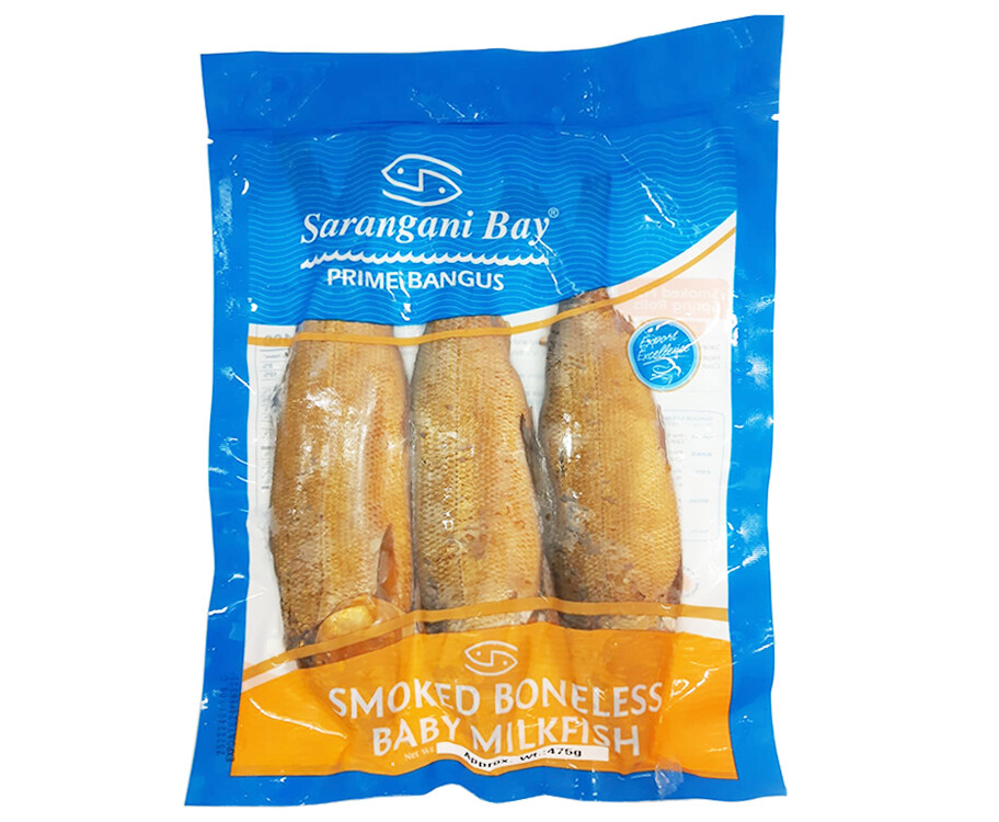 Sarangani Bay Prime Bangus Smoked Boneless Baby Milkfish 475g