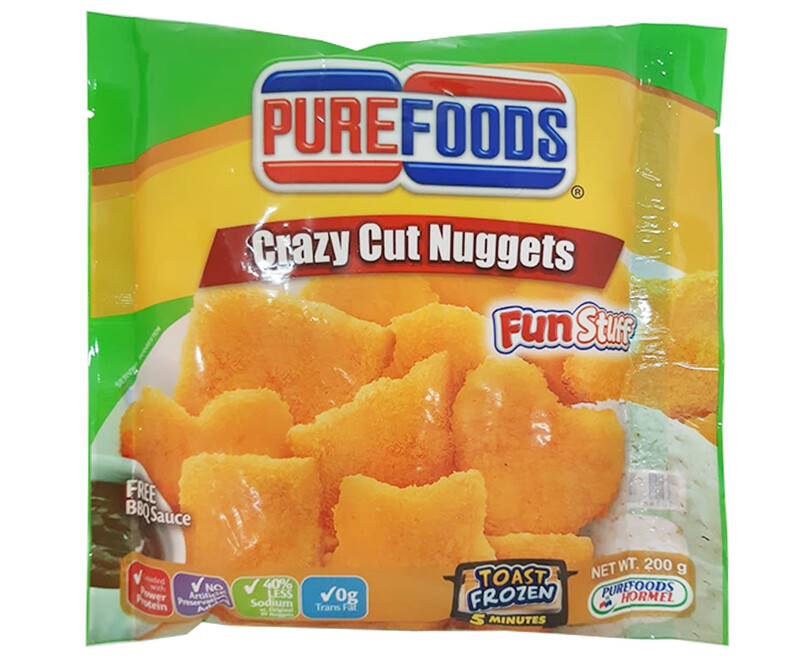 Purefoods Crazy Cut Nuggets Fun Stuff 200g