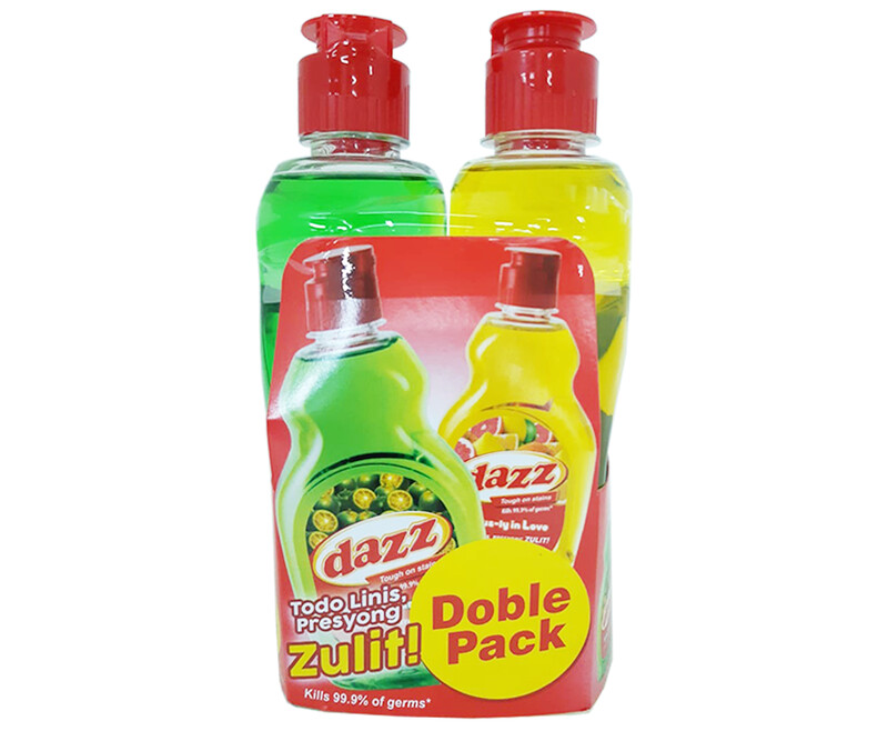 Dazz Dishwashing Liquid Doble Pack (2 Packs x 250mL)