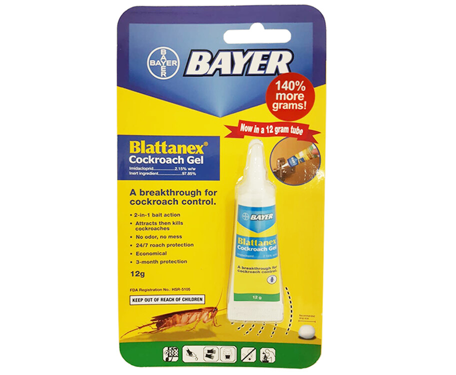 Bayer Blattanex Cockroach Gel 12g