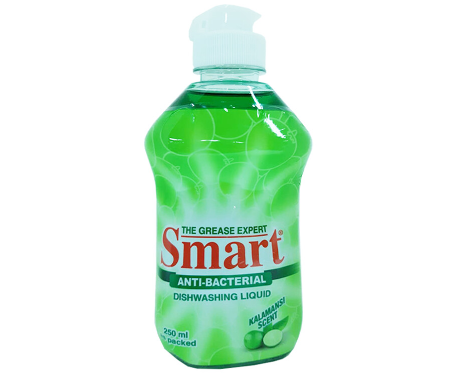 Smart Anti-Bacterial Dishwashing Liquid Kalamansi Scent 250mL