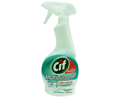 Cif Multipurpose Ultrafast Spray with Bleach 450mL