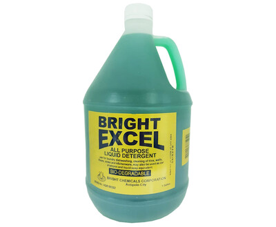 Bright Excel All Purpose Liquid Detergent 1 Gallon