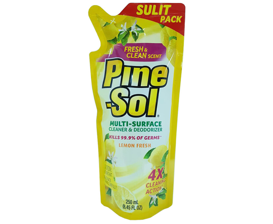 PineSol MultiSurface Cleaner & Deodorizer Lemon Fresh Sulit Pack 250mL