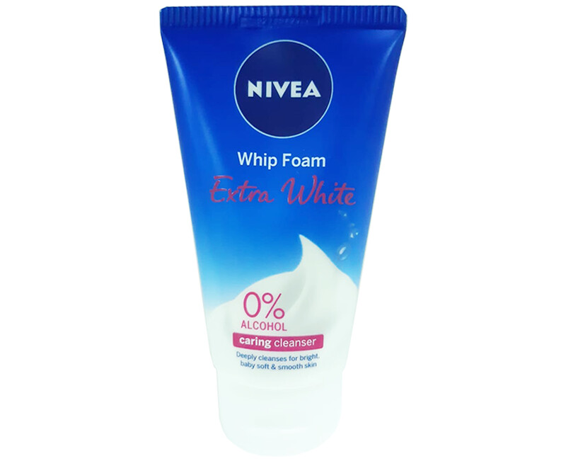 Nivea Whip Foam Extra White Caring Cleanser 100mL