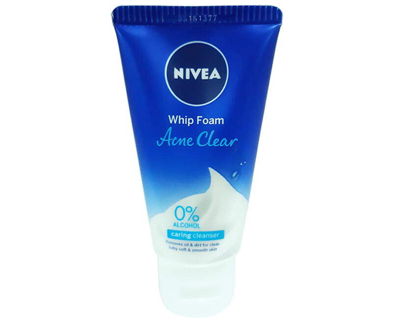 Nivea Whip Foam Acne Clear Caring Cleanser 50mL