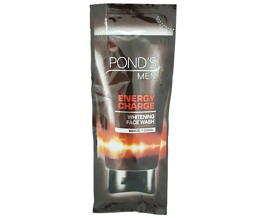 Pond's Men Energy Charge Whitening Face Wash White + Cool 10g