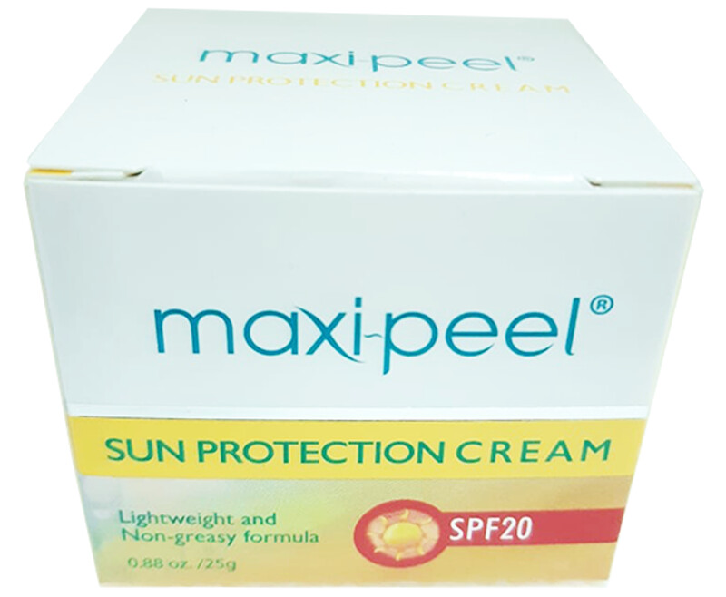 MaxiPeel Sun Protection Cream SPF20 25g