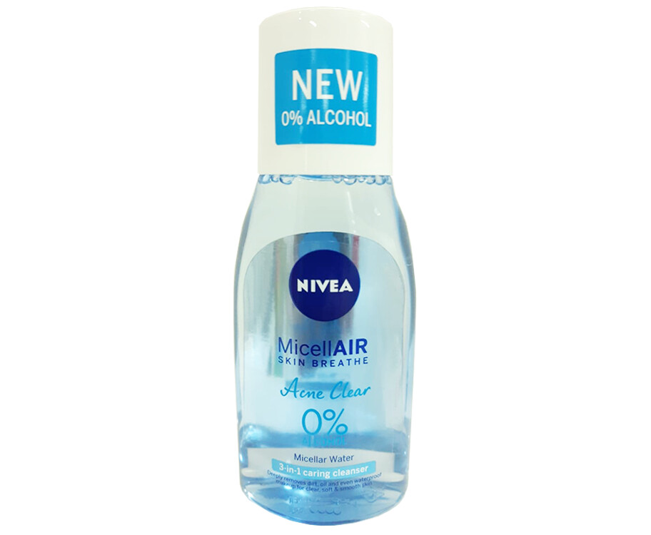 Nivea MicellAir Skin Breathe Acne Clear 3-in-1 Caring Cleanser 125mL