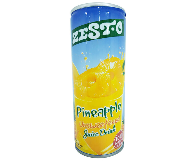 ZestO Unsweetened Pineapple Juice Drink 250mL