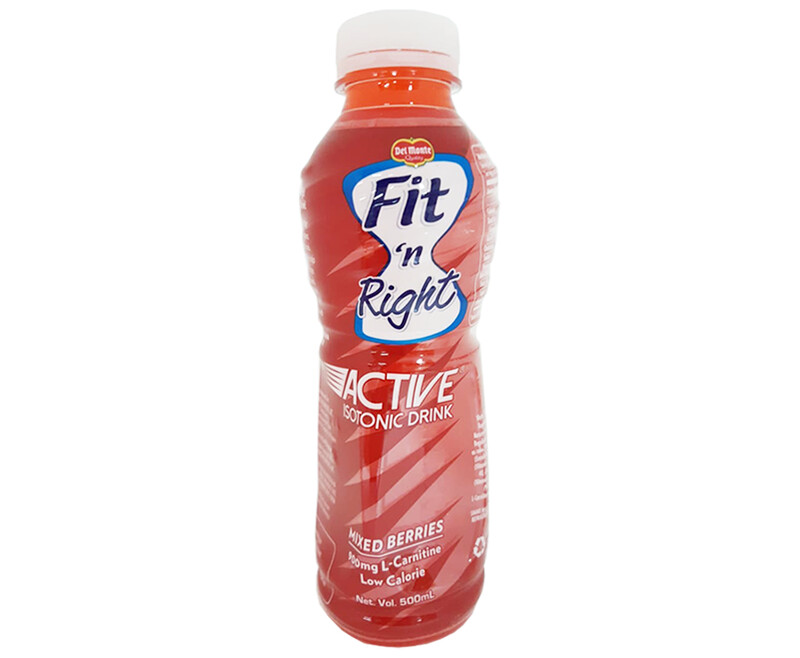 Del Monte Fit &#39;n Right Active Isotonic Drink Mixed Berries 500mL