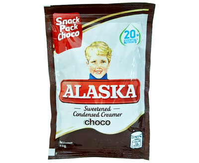 Alaska Sweetened Condensed Creamer Choco Snack Pack 40g