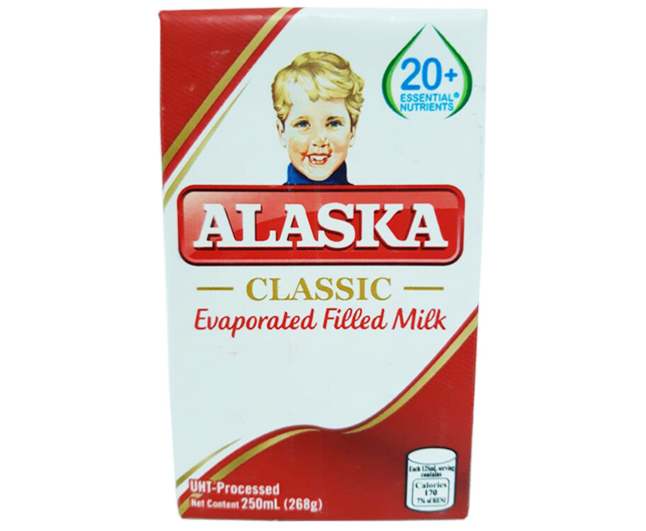 Alaska Classic Evaporated Filled Milk 268g