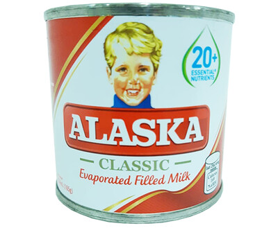 Alaska Classic Evaporated Filled Milk 165g